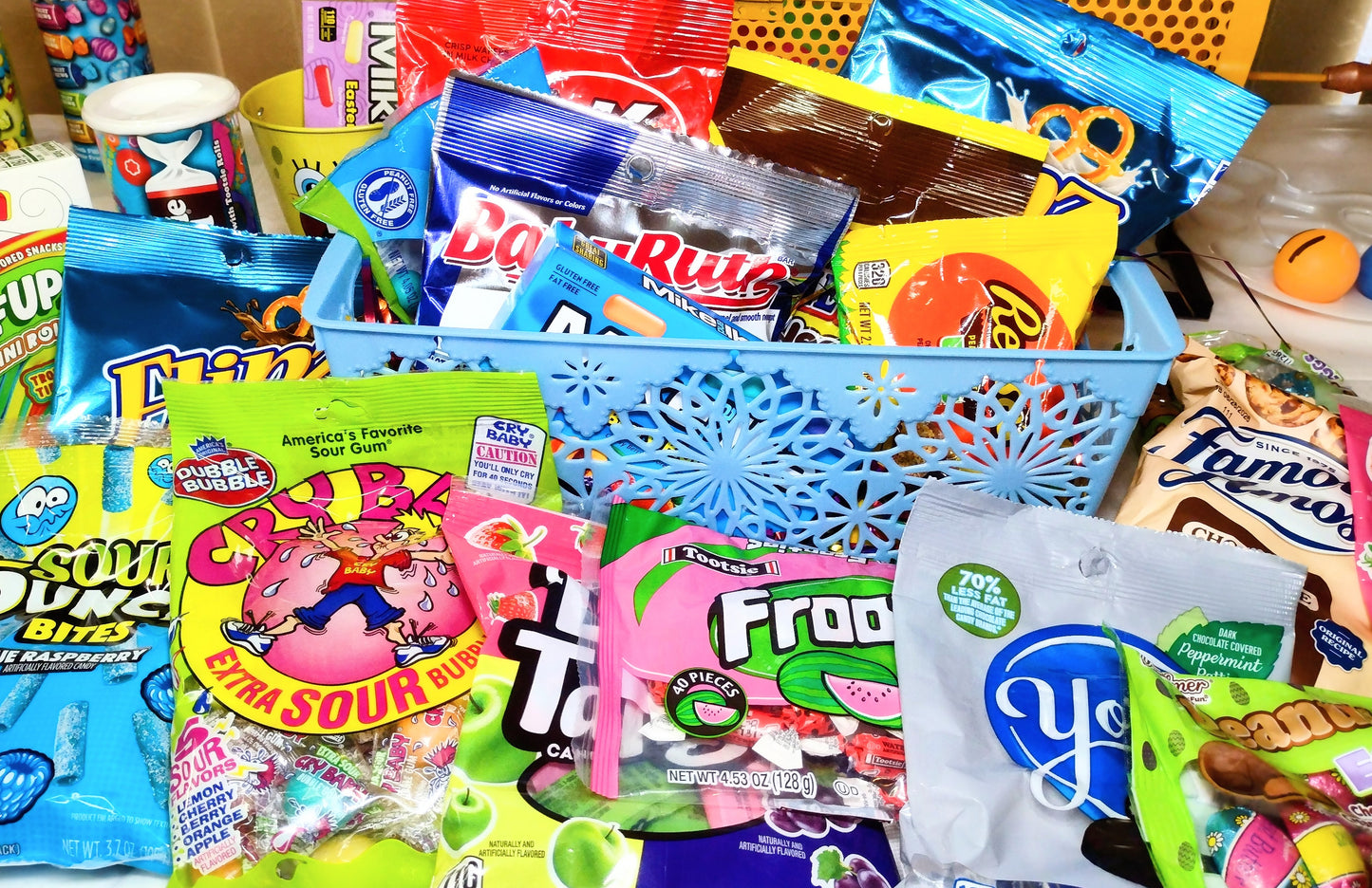 7 SPIN GOODIE BASKET - LIMITED TIME INTORDUCTORY SALE! (Limit one sale offer per customer)